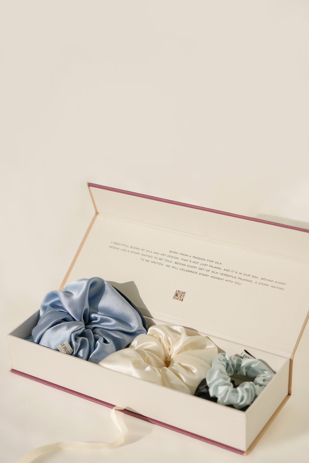 Little Joy Gift | Loop-Loop Silk Puffy Scrunchies Gift Box