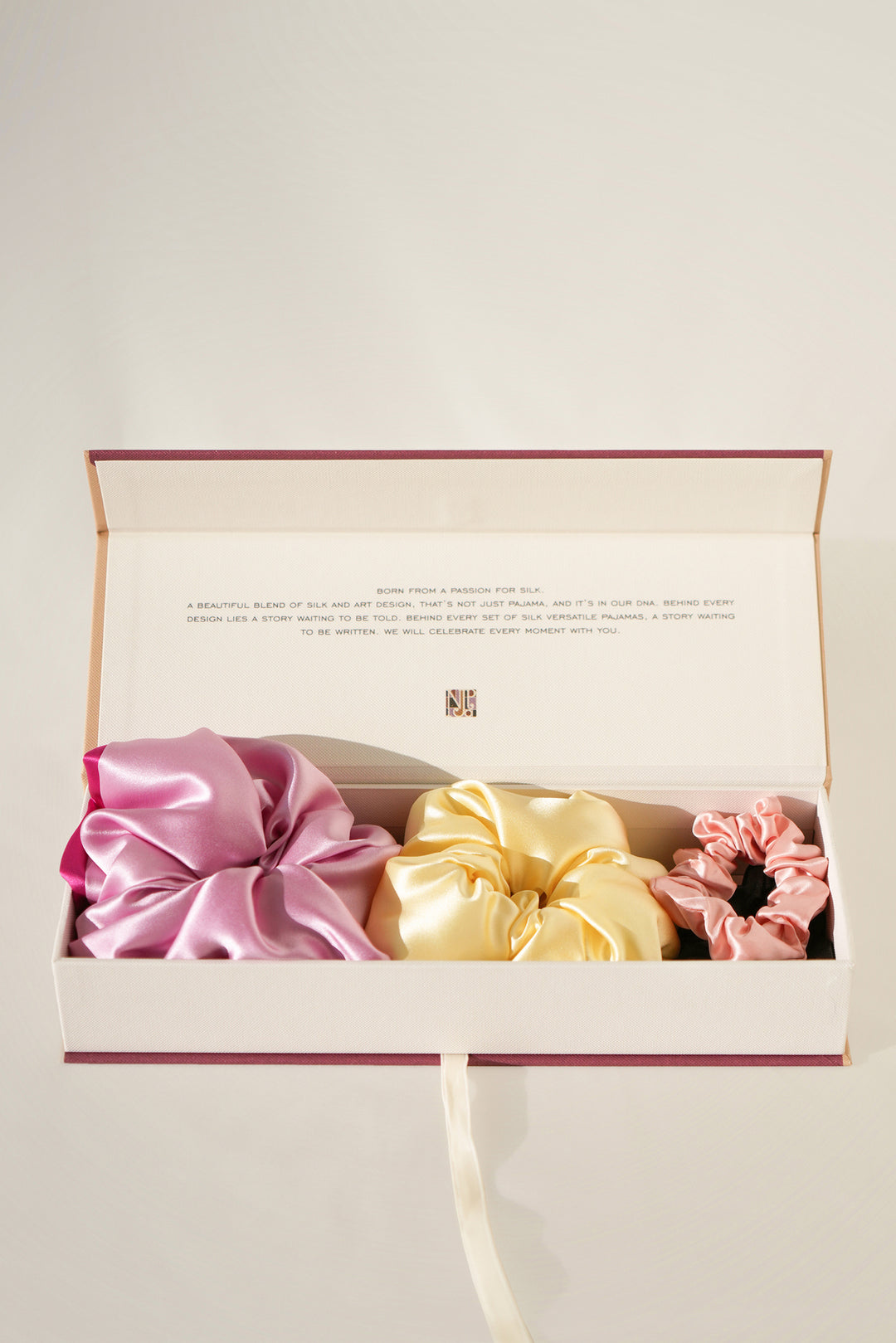 Little Joy Gift | Loop-Loop Silk Puffy Scrunchies Gift Box