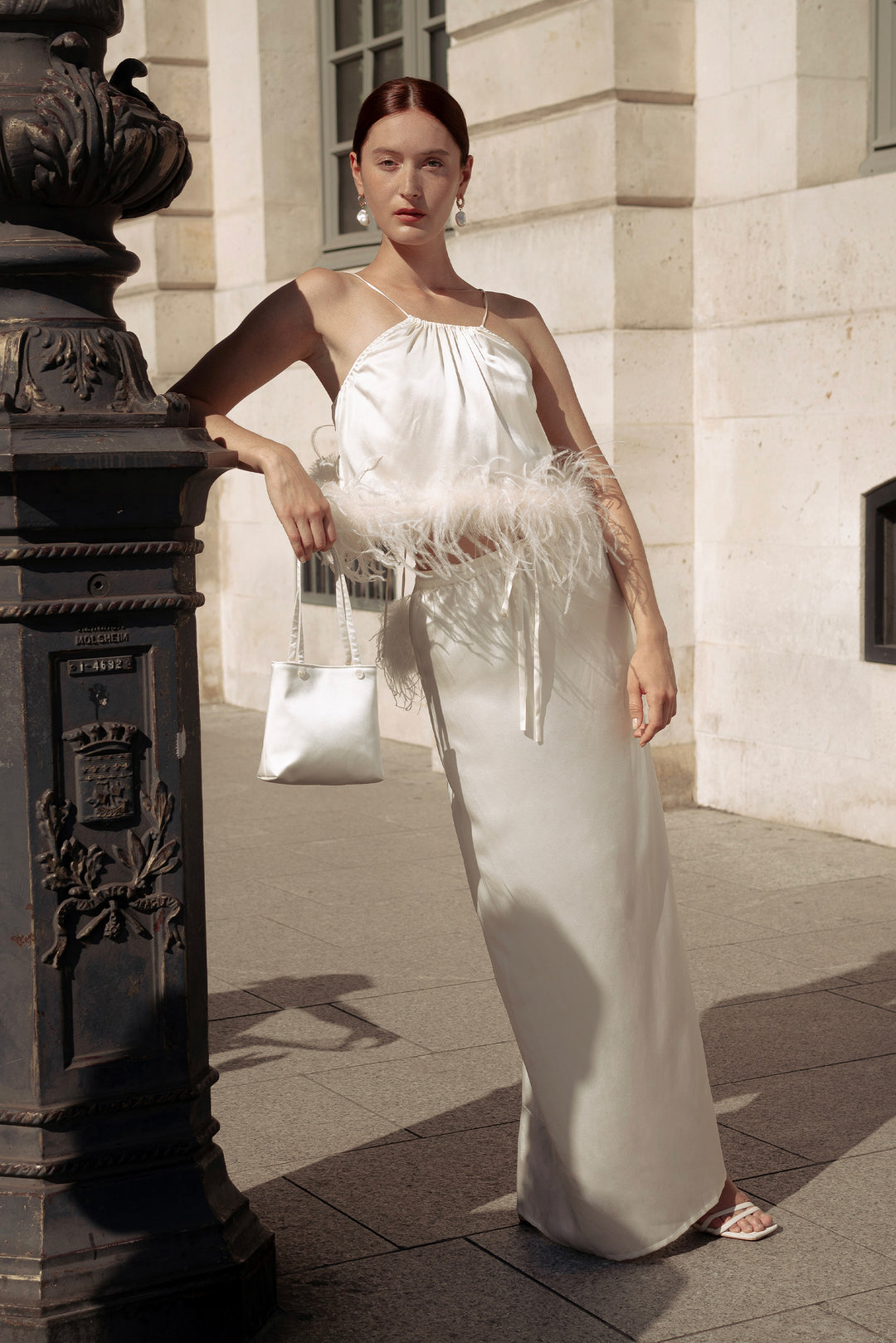 Bride-To-Be Edition | Silk Straight Long Skirt