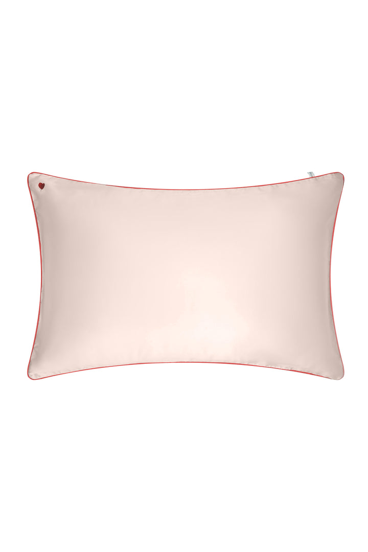 Cupid Heart Silk Pillowcase