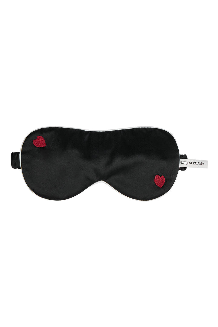 Little Heart Silk Sleeping Eye Mask