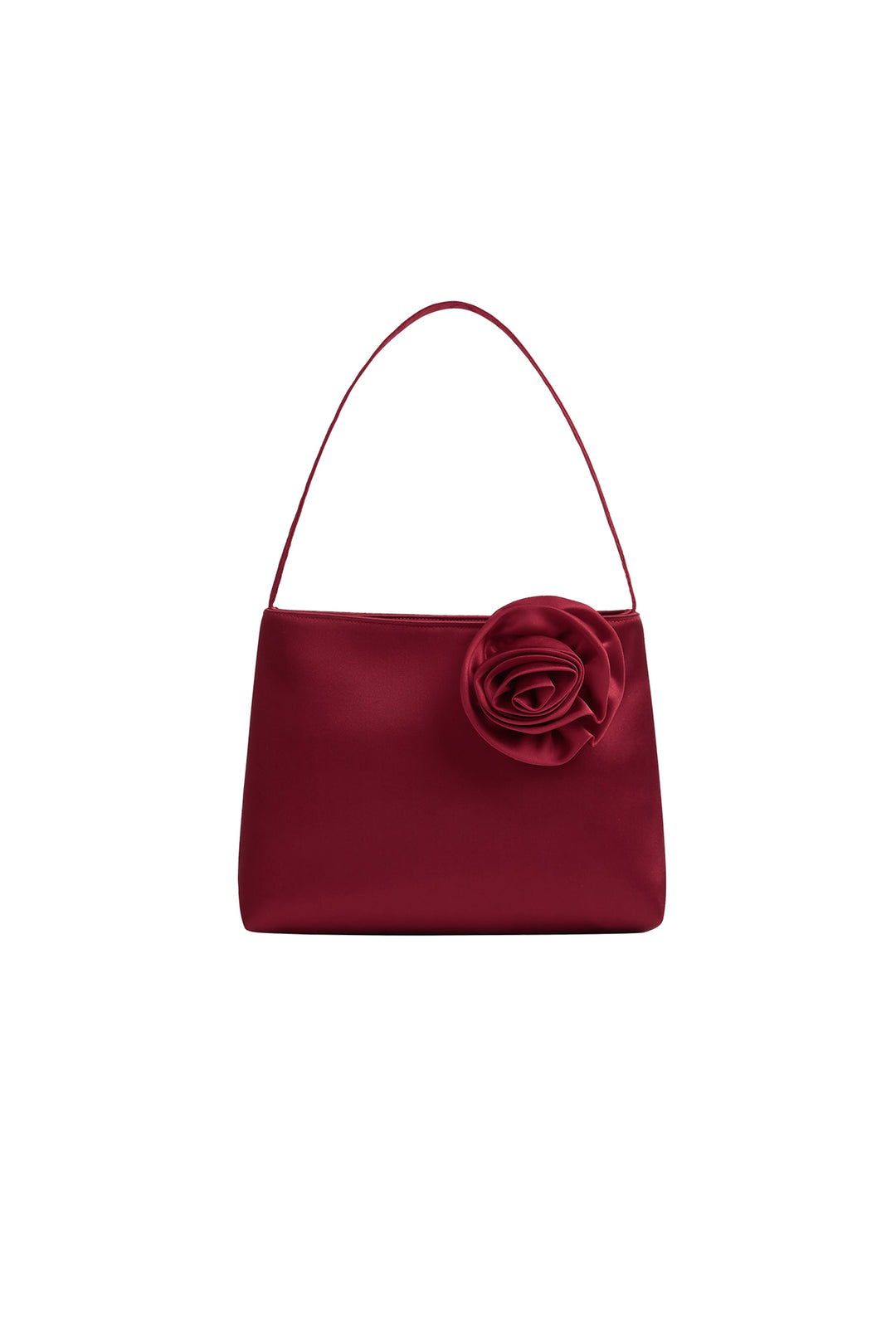 Tuscan Rose Handcrafted Silk Bag