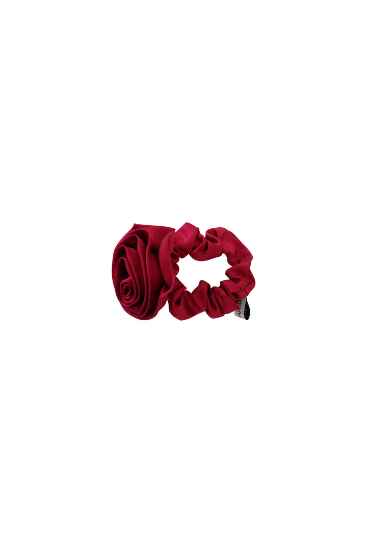 Tuscan Sun Silk Rose Scrunchie