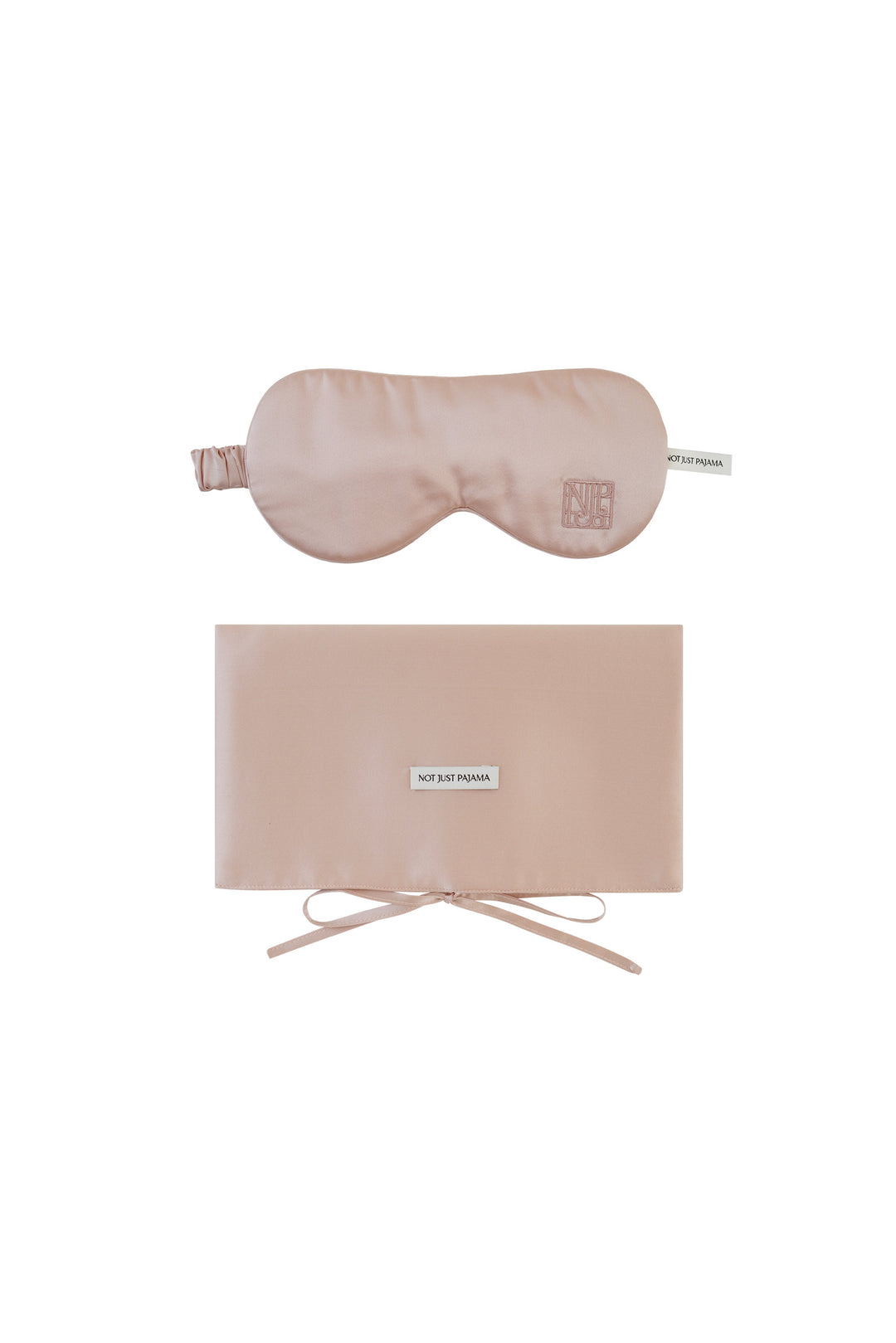 Bride-To- Be Silk Eye Mask & Rose Pouch Set