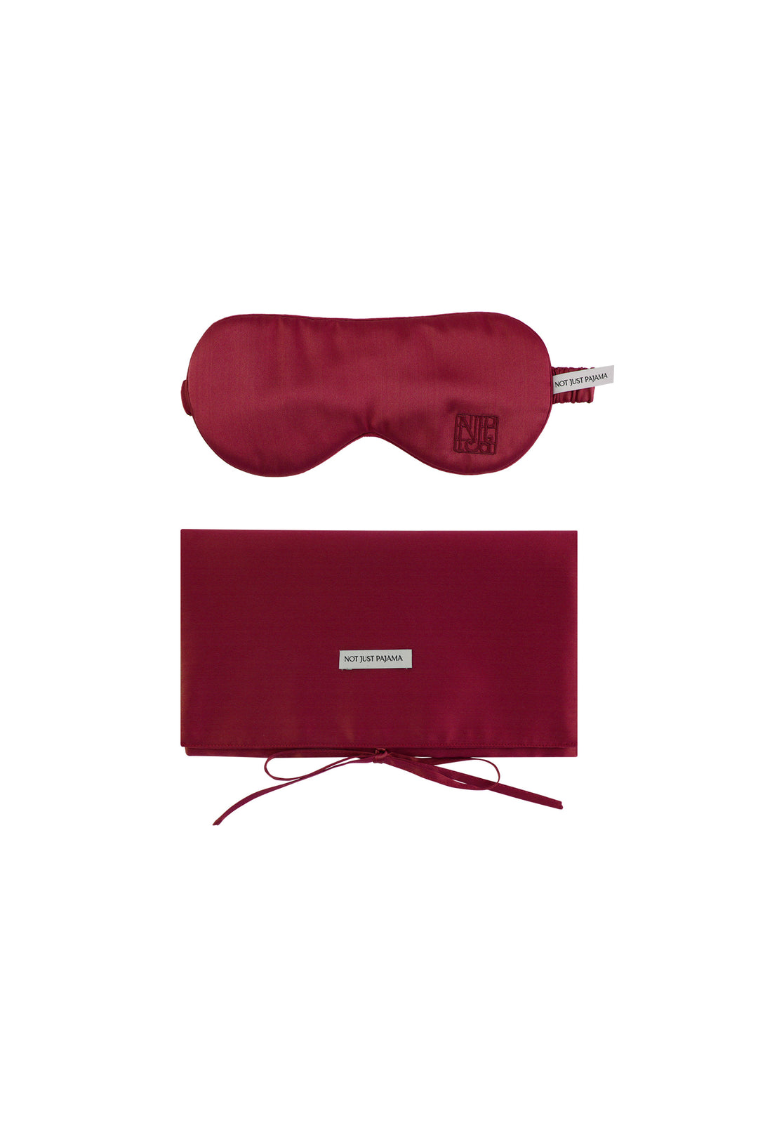 Bride-To- Be Silk Eye Mask & Rose Pouch Set