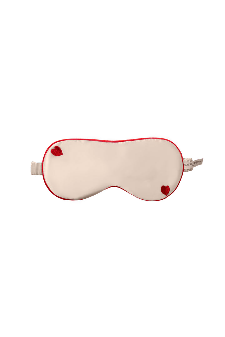 Cupid Heart Silk Sleeping Eye Mask