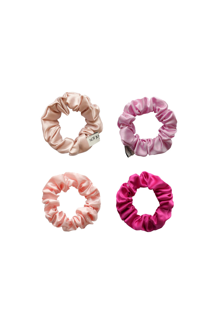 Little Joy Gift | Loop-Loop Silk Scrunchies Gift Box - Pink Set