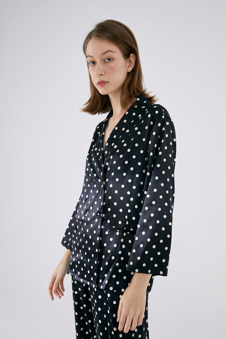 Gentle Women Polka Suit