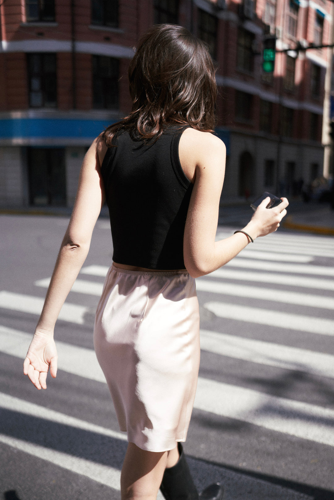 PINK EDITION | Silk Mini Skirt