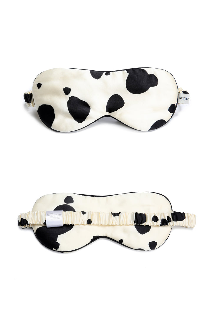 Dalmatian Edition Silk Sleeping Eye Mask