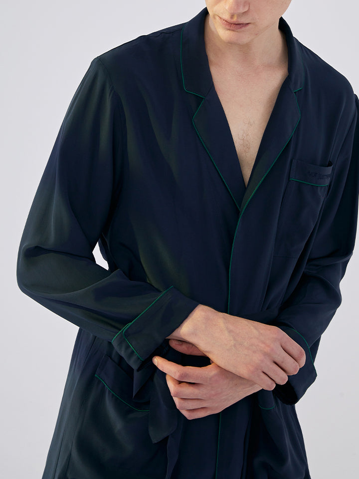 Classic Men's Silk Robe