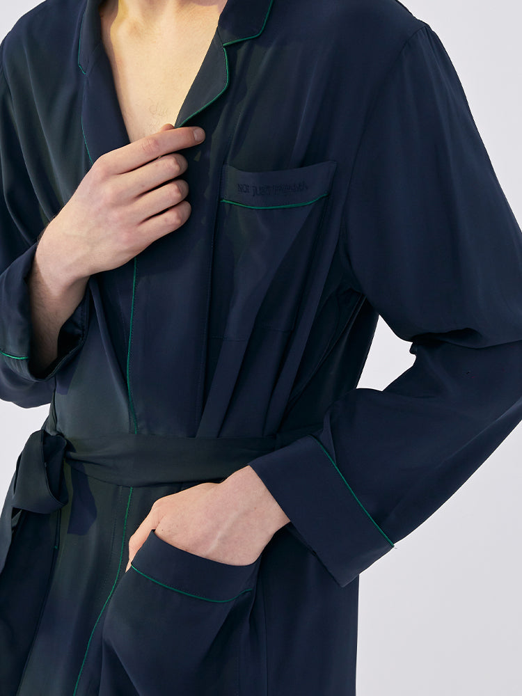 Classic Men's Silk Robe