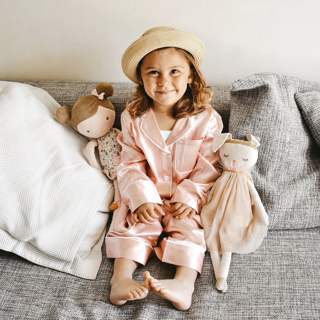 Not Just Pajama | Kids Silk Essentials Pajama Set