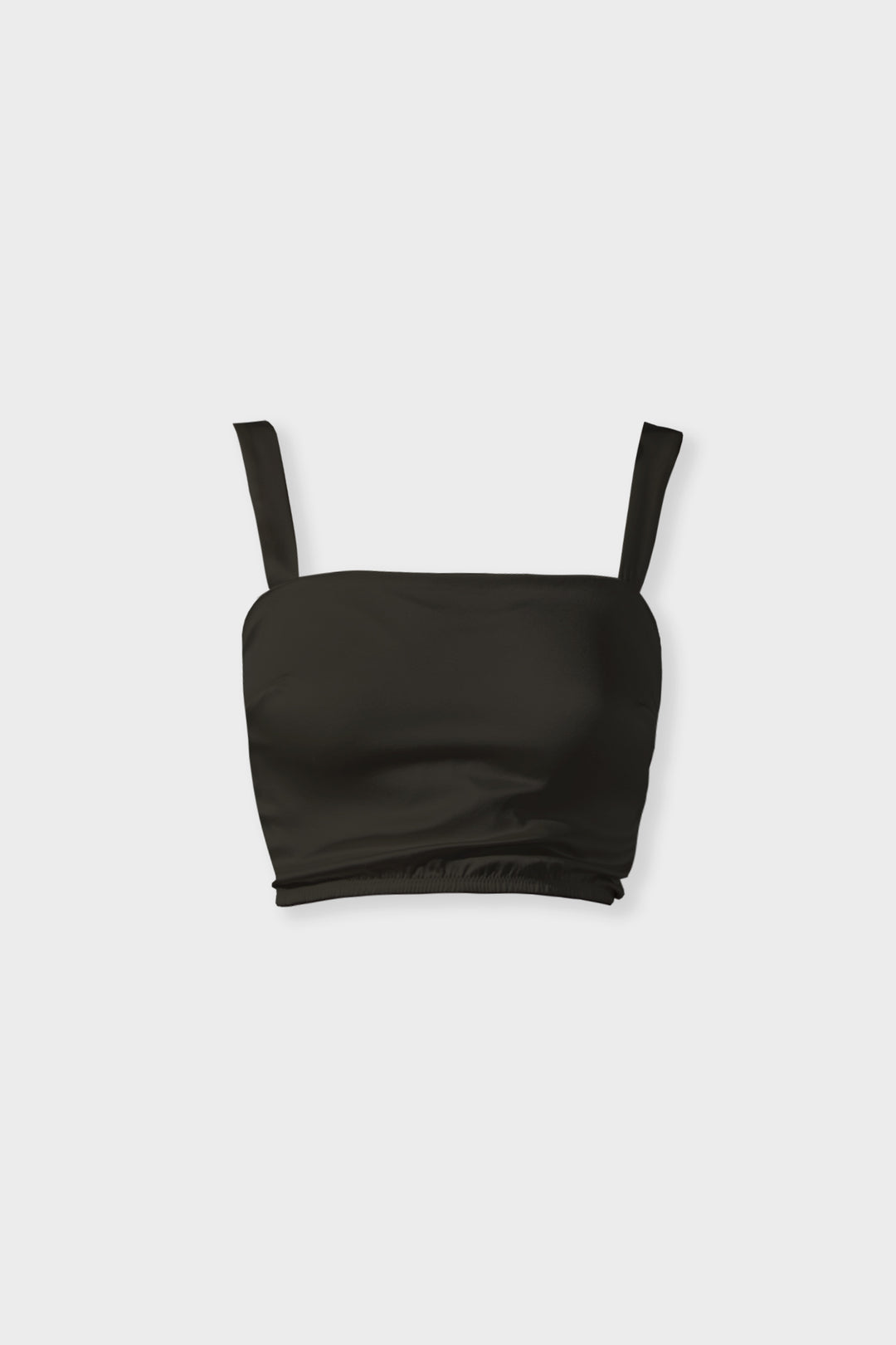 Silk Tube Crop Top